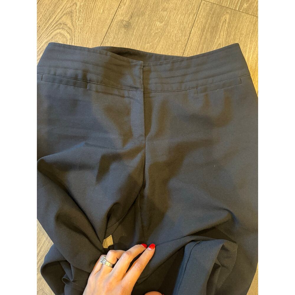 New York & Company Black Straight Leg Dress Pants Size 14 - Picture 2 of 3